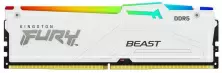 Оперативная память Kingston Fury Beast White RGB Expo 16GB DDR5-6000MHz, CL30, 1.4V