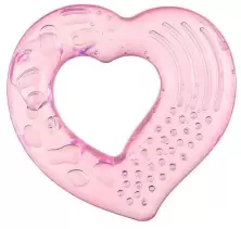 Прорезыватель Akuku A0355 Heart, розовый