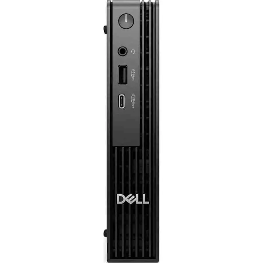 Calculator personal Dell Pro Micro QCM1250 MFF (Core i3-14100T/8GB/512GB), negru