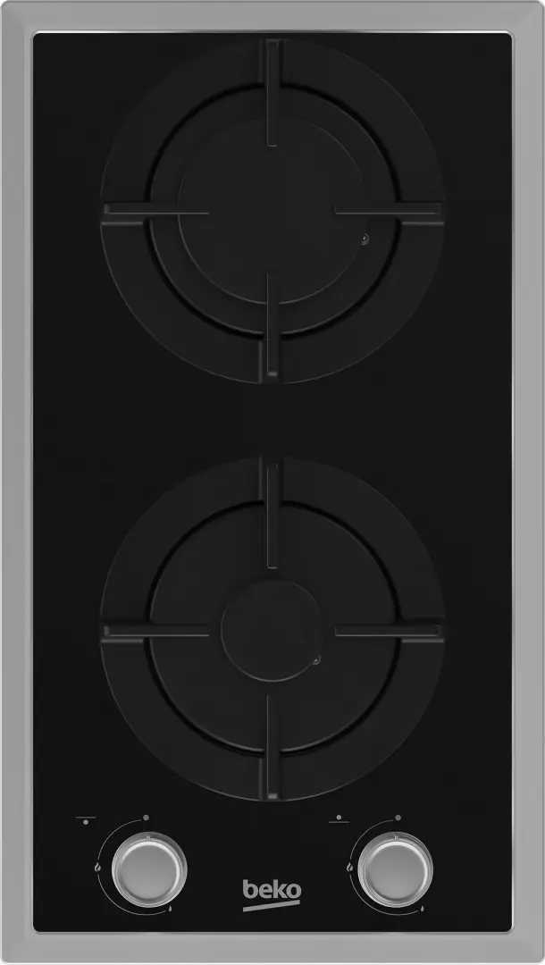 Газовая панель Beko HDMS32220FX, черный