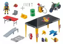 Set jucării Playmobil Stunt Show Service Tent