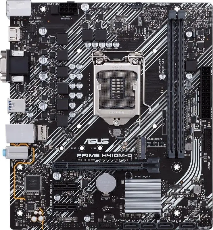 Placă de bază Asus Prime H410M-D