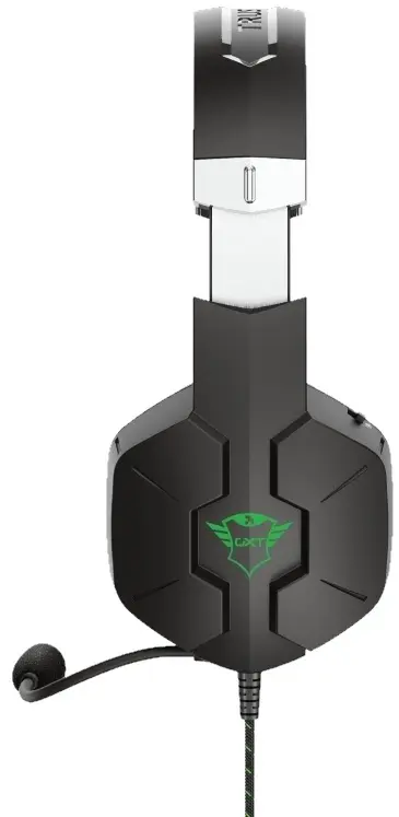 Căşti Trust GXT 323X Carus, negru/verde pe tehnoparc.md Căşti Trust GXT 323X Carus, negru/verde