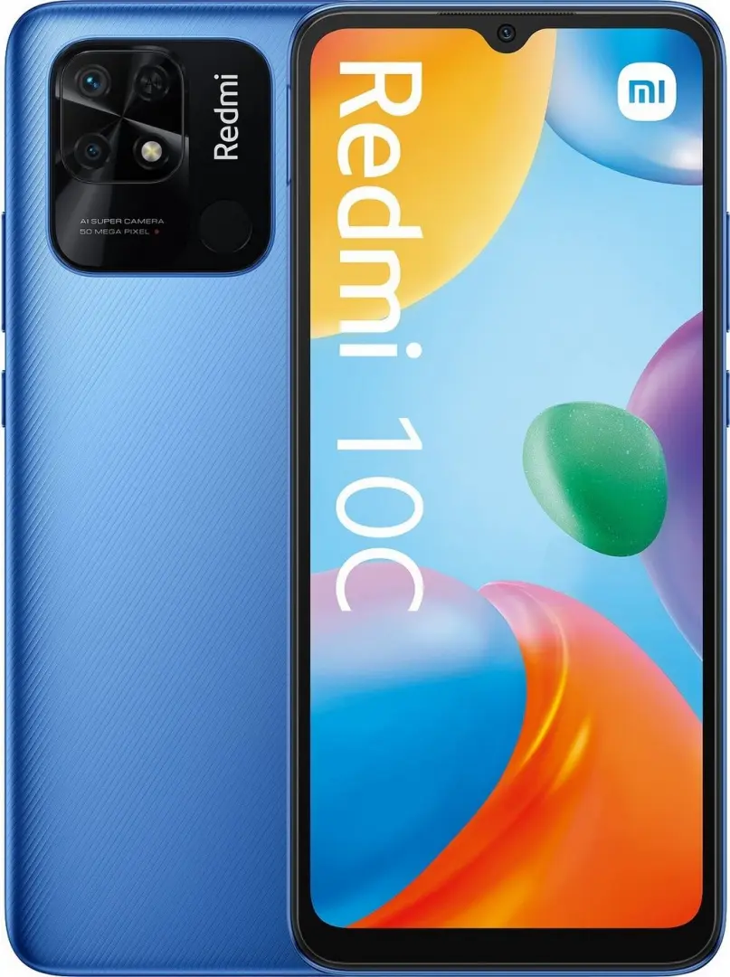 Смартфон Xiaomi Redmi 10C 4GB/128GB, синий