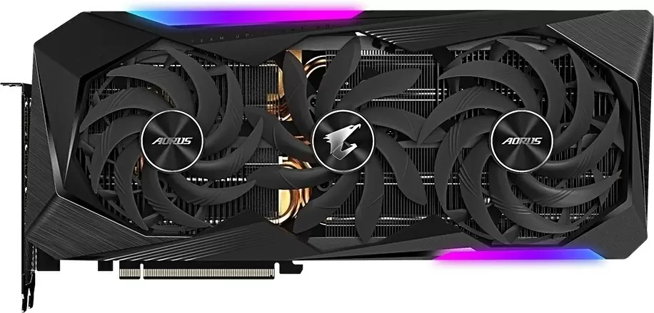 Видеокарта Gigabyte GeForce RTX3070Ti 8GB GDDR6X Aorus Master