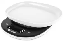 Весы кухонные Vitek VT-8015, белый/черный