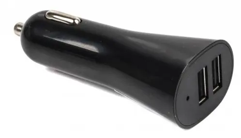 Încărcător auto Gembird EG-U2C2A-CAR-01, negru