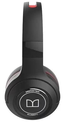 Căşti Monster Clarity 50, negru/roșu pe tehnoparc.md Căşti Monster Clarity 50, negru/roșu