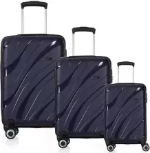 Комплект чемоданов CCS 5223 Set, синий