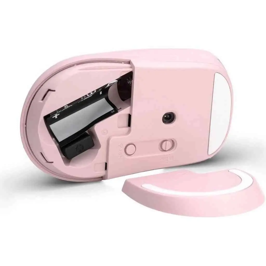Mouse HP 400 Quiet, roz pe tehnoparc.md Mouse HP 400 Quiet, roz