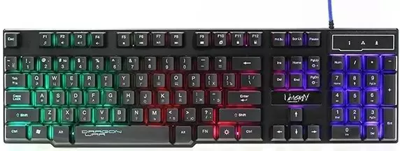 Tastatură Qumo Dragon War Unicorn K01, negru