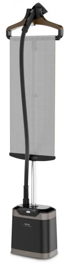 Aparat de călcat vertical cu aburi Tefal IT8490E0, negru/cafeniu