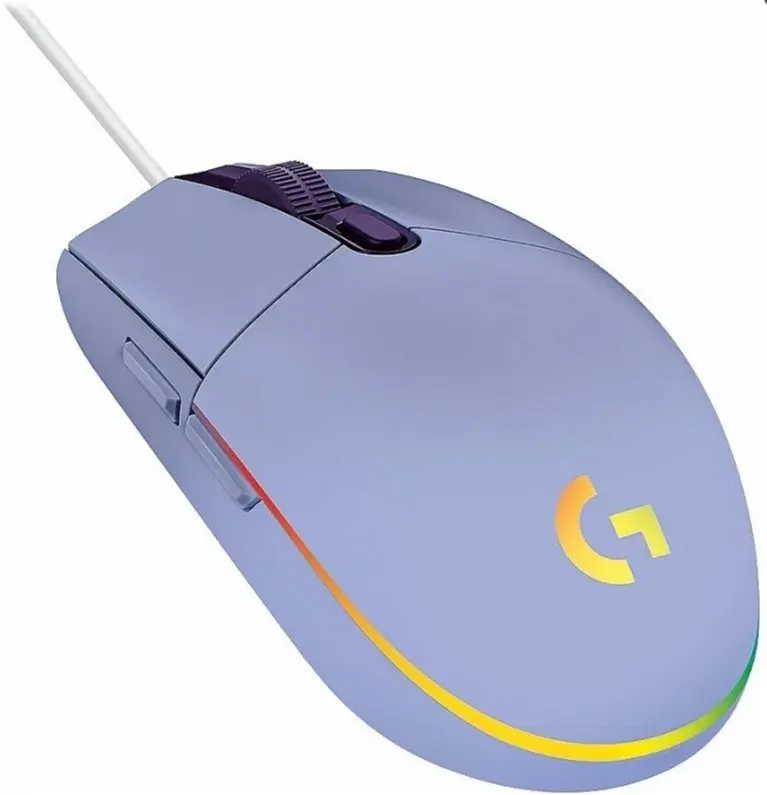 Mouse Logitech G203 Lightsync, liliac