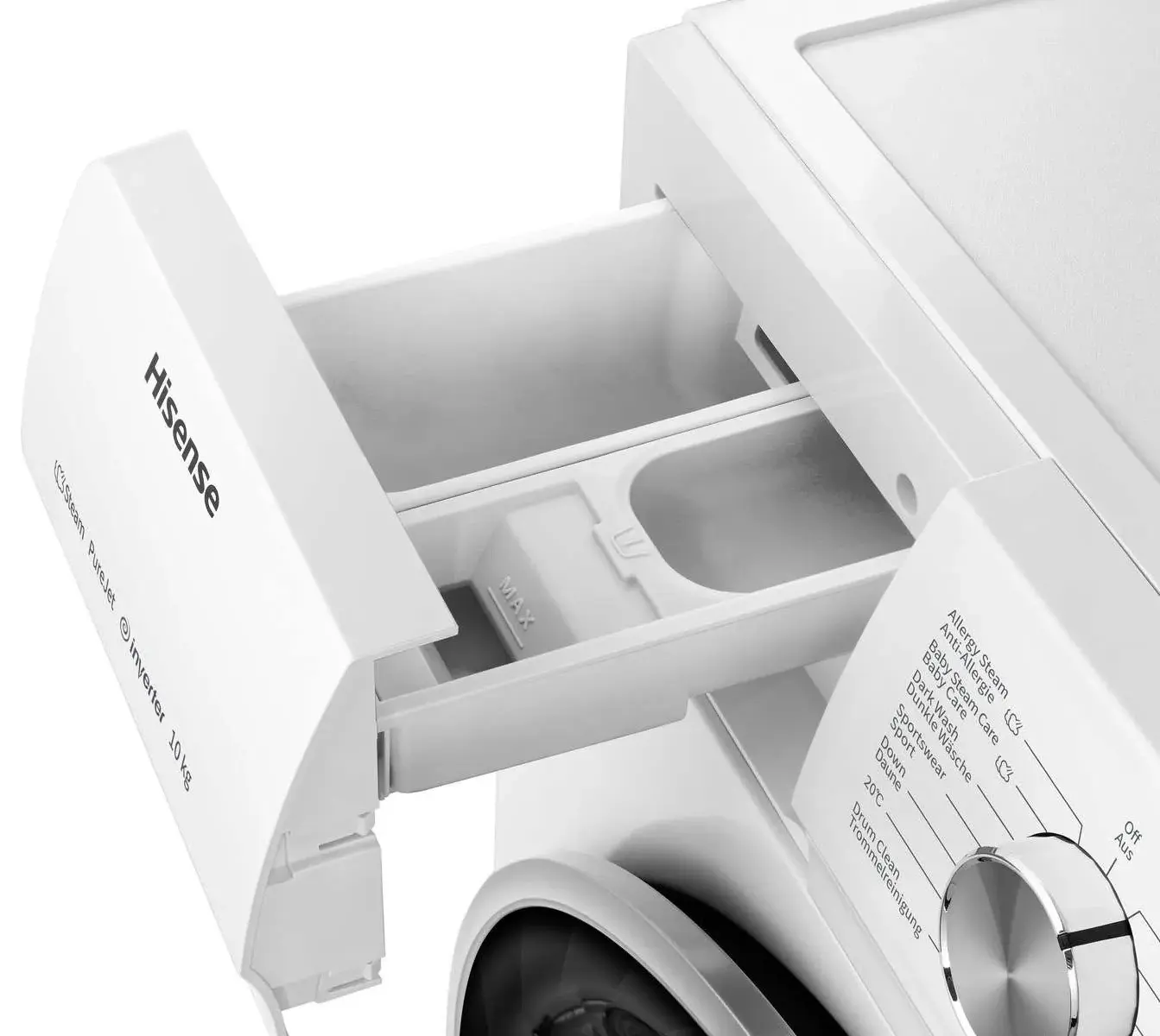 Maşină de spălat rufe Hisense WFQA9014EVJM, alb