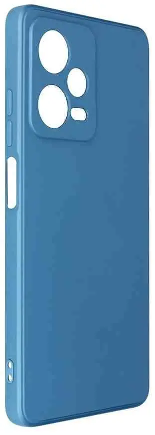 Husă de protecție Helmet Case Liquid Silicone Redmi Note 12 Pro 5G (HMTLSCXRN12PRBL), albastru