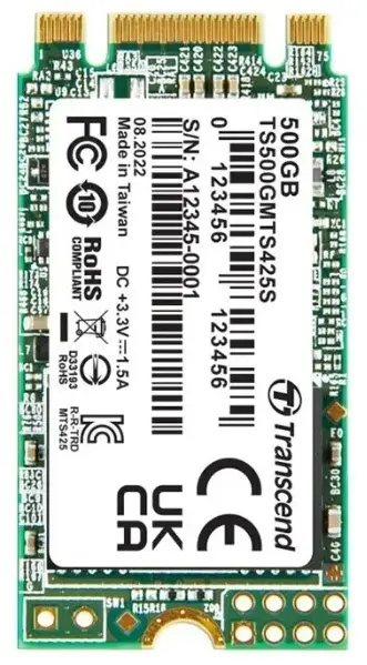 Disc rigid SSD Transcend TS500GMTS425S M.2 SATA, 500GB