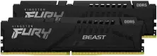 Memorie Kingston FURY Beast 32GB (2x16GB) DDR5-6000MHz, CL36-44-44, 1.35V