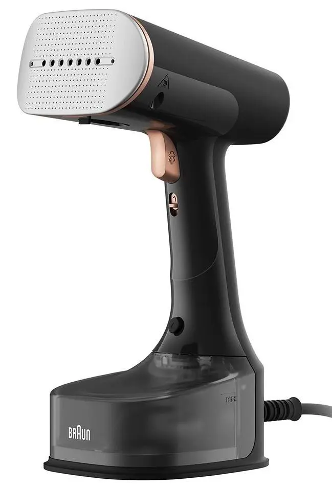 Aparat manual de călcat cu aburi Braun GS 7077 BK, negru