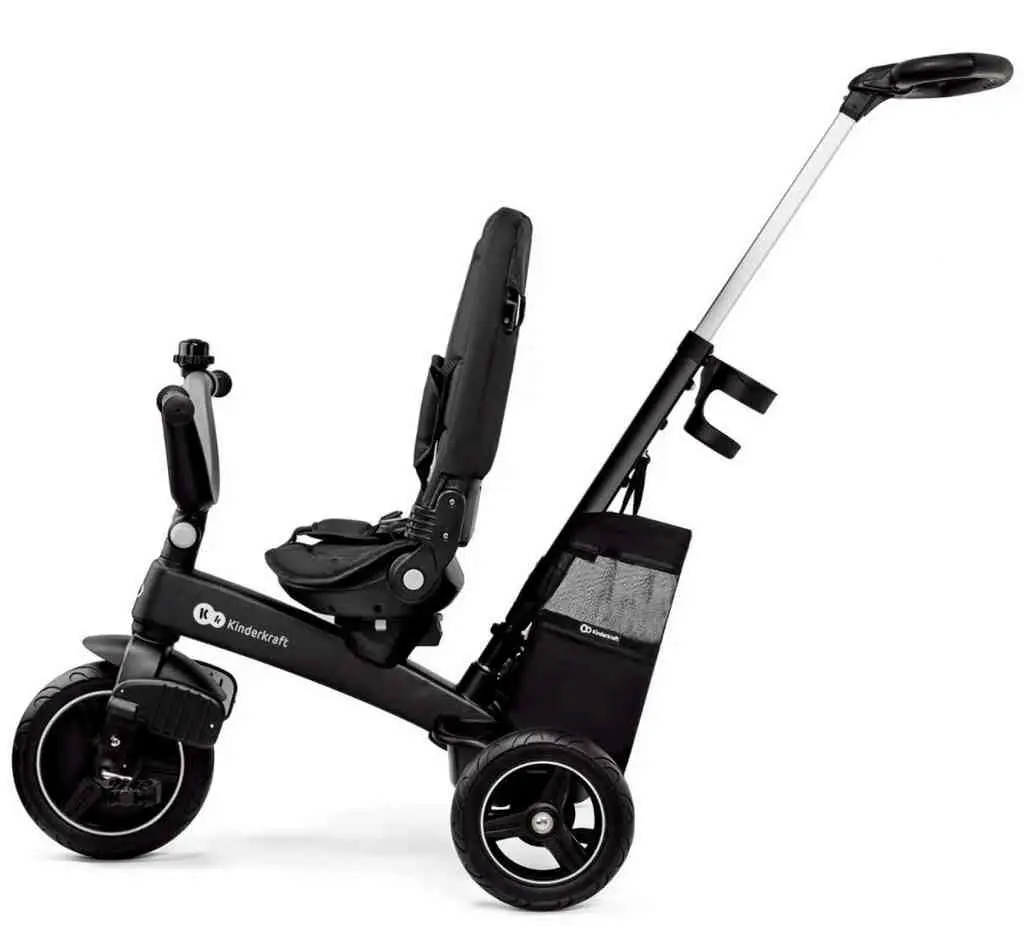 Детский велосипед KinderKraft Easytwist, черный