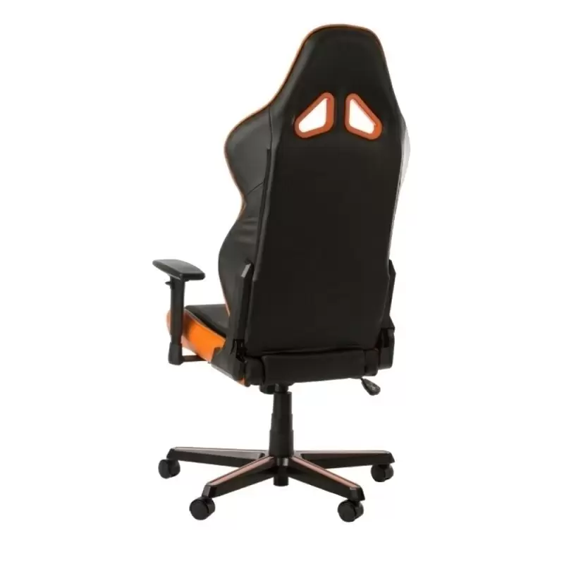 Компьютерное кресло DXRacer GC-R0-NO, черный/оранжевый