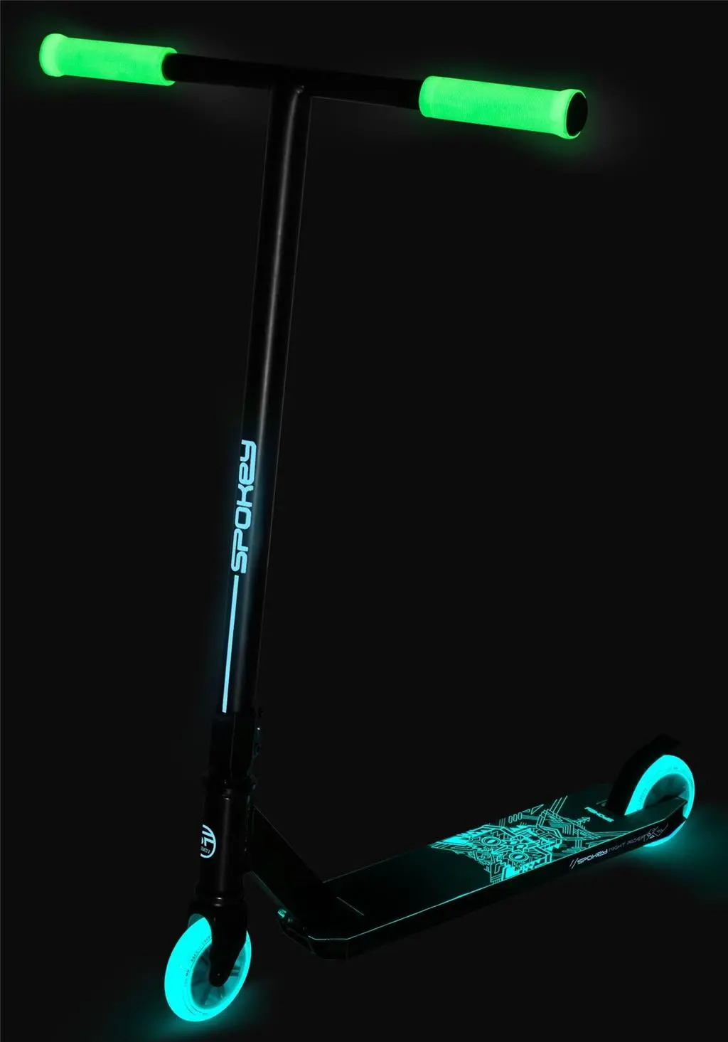 Самокат Spokey Night Rider (944606), черный