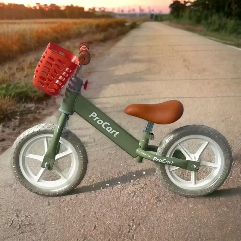 Bicicletă fără pedale Procart SH-N956, verde