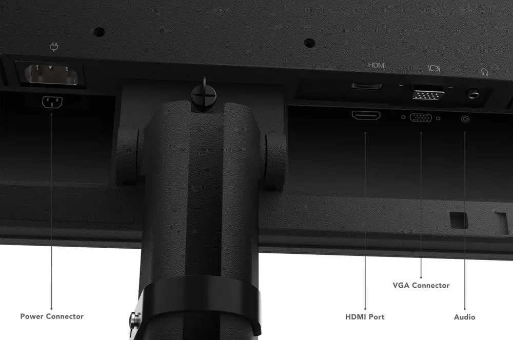 Монитор Lenovo ThinkVision S27e-20, черный
