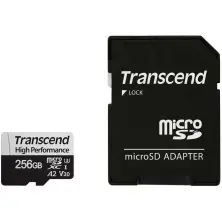 Card de memorie flash Transcend microSDXC 330S + SD adapter, 256GB pe tehnoparc.md Card de memorie flash Transcend microSDXC 330S + SD adapter, 256GB