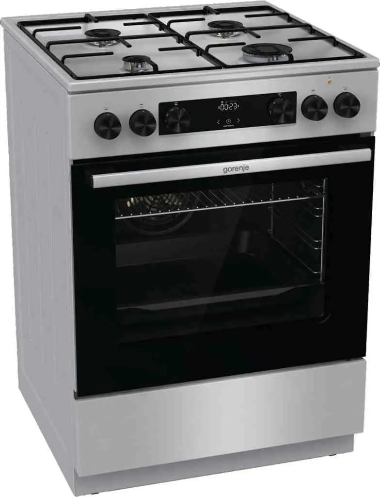 Газовая плита Gorenje GKS6C70XJ, нержавеющая сталь на tehnoparc.md Газовая плита Gorenje GKS6C70XJ, нержавеющая сталь