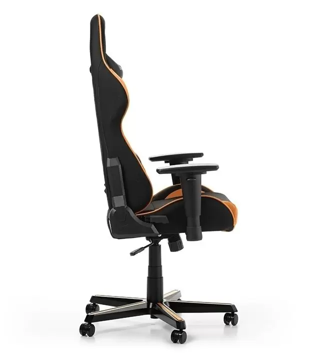 Компьютерное кресло DXRacer GC-F11-NO, черный/оранжевый