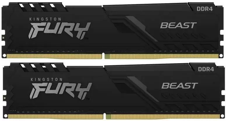 Memorie Kingston Fury Beast 16GB (2x8GB) DDR4-2666MHz, CL16, 1.2V