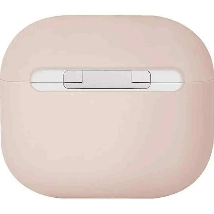Чехол для наушников Uniq Lino Hybrid Blush for AirPods 3rd Gen, розовый