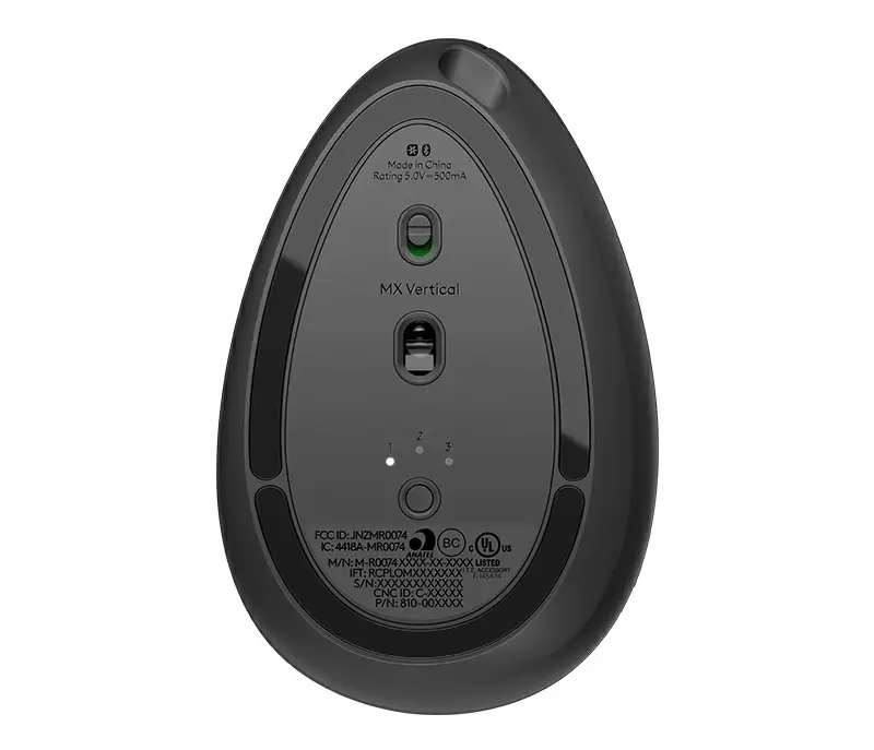 Мышка Logitech MX Vertical, черный