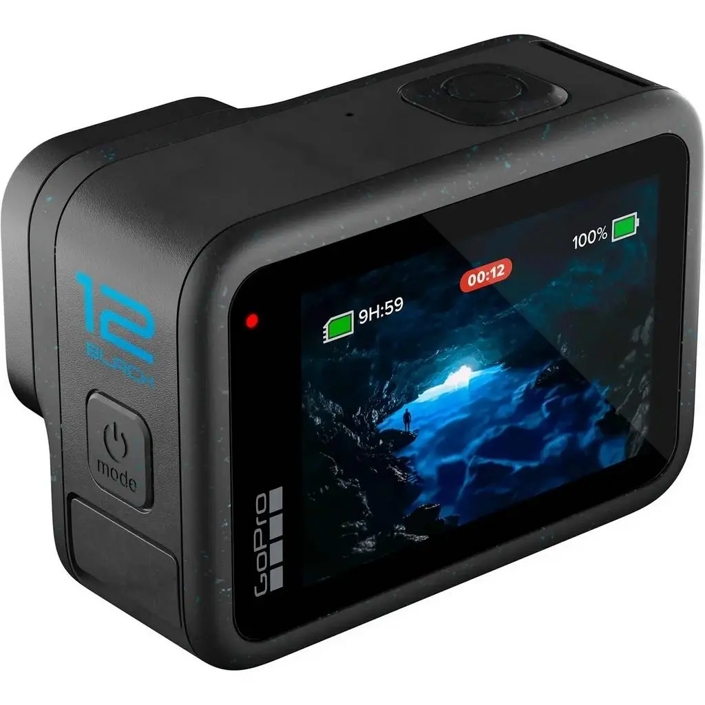 Cameră video sport GoPro Hero 12, negru