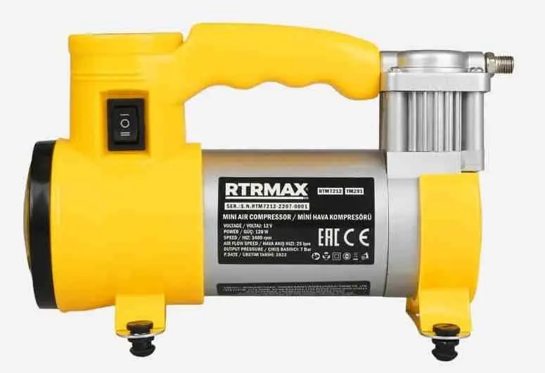 Compresor auto RTRMAX RTM7212 pe tehnoparc.md Compresor auto RTRMAX RTM7212