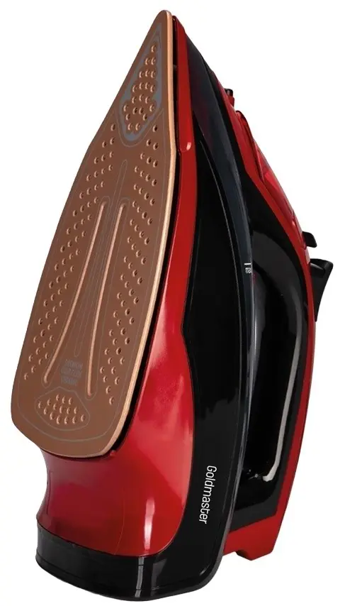 Fier de călcat Goldmaster GM-7633K, negru/roșu