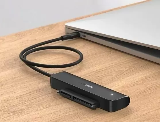 Переходник Ugreen USB-C to 2.5-Inch SATA Converter 50cm, черный
