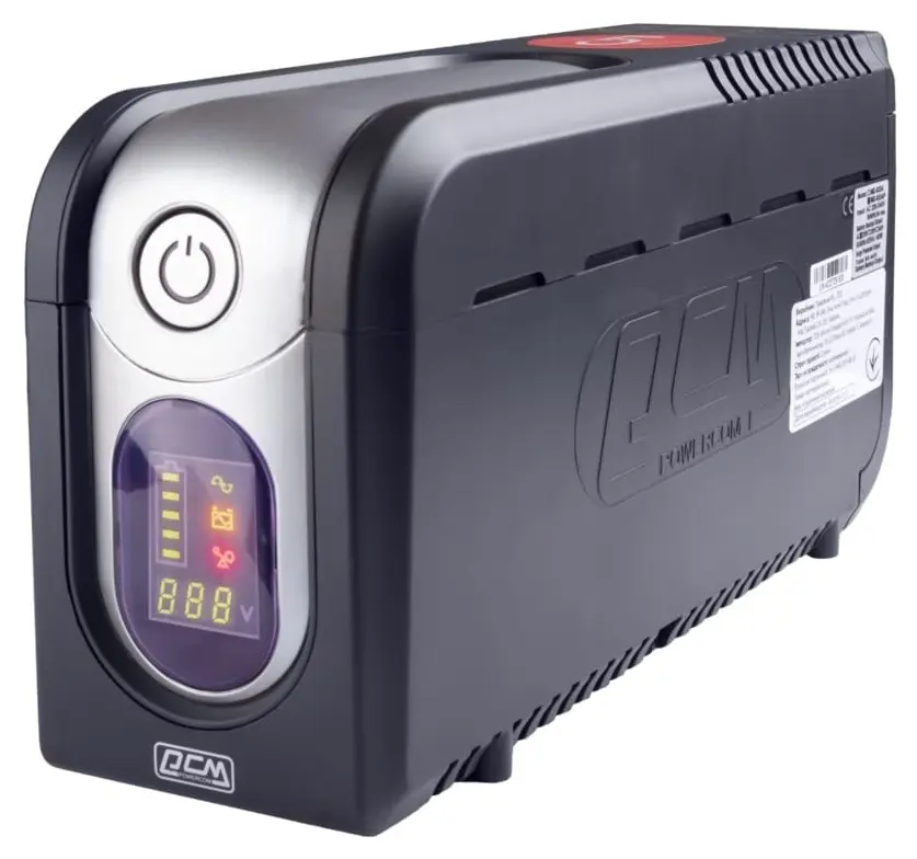 Sursă de alimentare neântreruptibilă PowerCom IMD-625AP, negru
