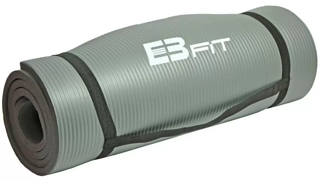 Covoraș fitness EB Fit Fitness Mat NBR, gri