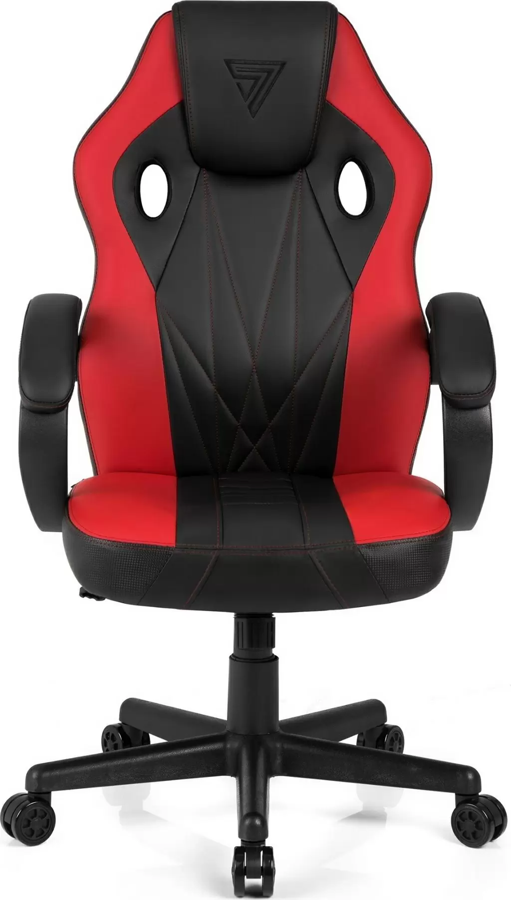 Компьютерное кресло SENSE7 Prism, черный/красный