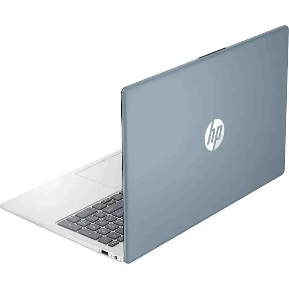 Laptop HP Laptop 15-fc0168ci (15.6"/FHD/Ryzen 7 5825U/16GB/512GB/Radeon Graphics), albastru deschis