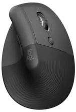 Мышка Logitech Lift Vertical, графит