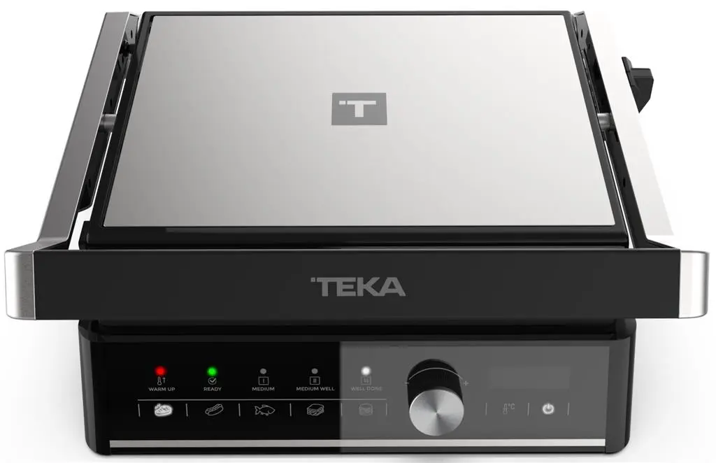 Электрогриль Teka EliteGrill, нержавеющая сталь/черный на tehnoparc.md Электрогриль Teka EliteGrill, нержавеющая сталь/черный