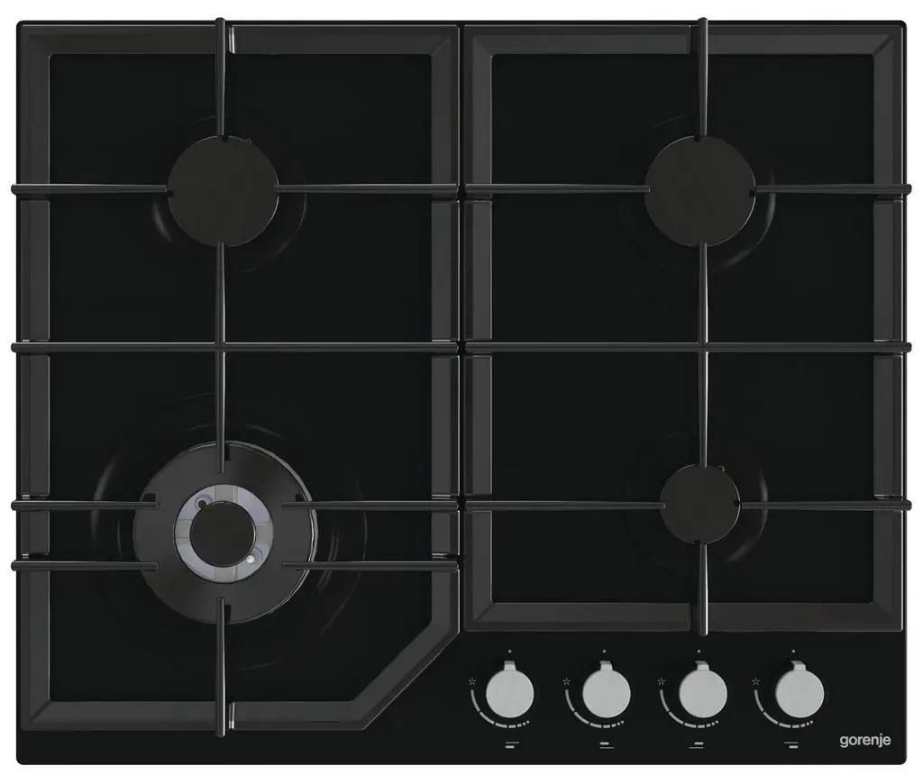 Газовая панель Gorenje GTW 641 KB, черный на tehnoparc.md Газовая панель Gorenje GTW 641 KB, черный