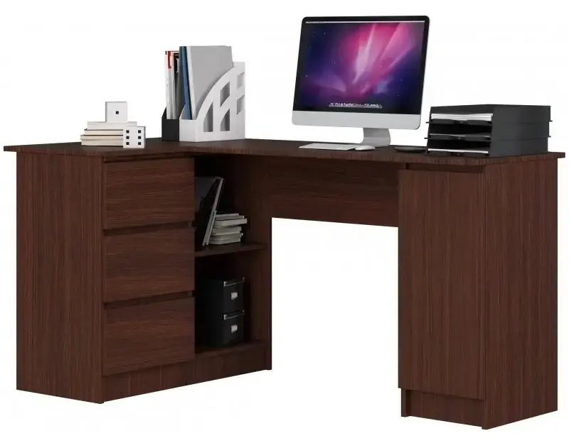 Masă de birou Akord B20 Left, wenge