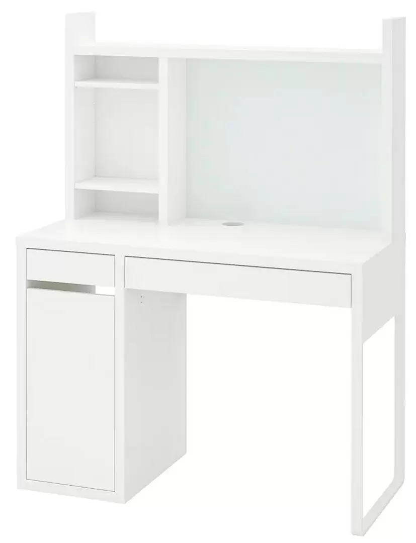 Детский письменный стол IKEA Micke 105x50см, белый