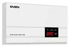 Стабилизатор напряжения Sven SLIM AVR - 500 LCD