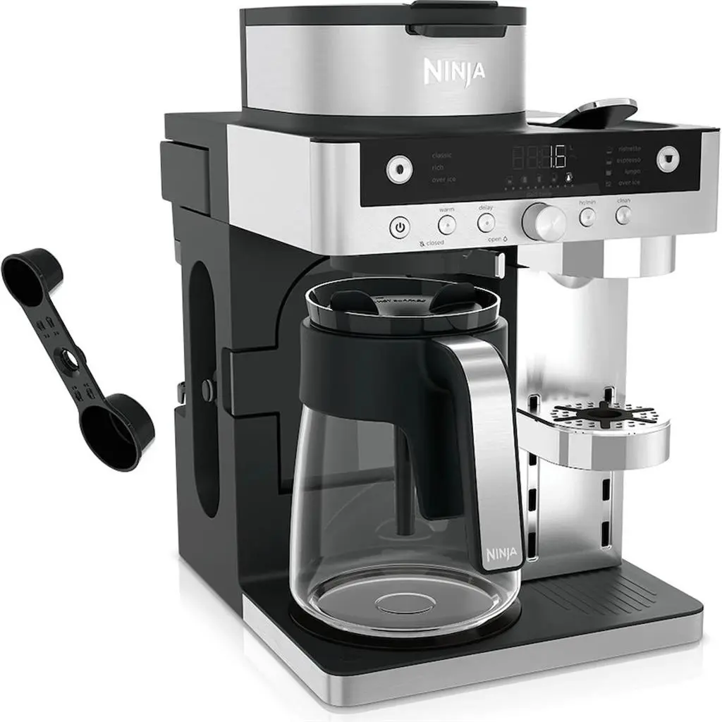 Cafetieră electrică Ninja CFN803EU, inox pe tehnoparc.md Cafetieră electrică Ninja CFN803EU, inox