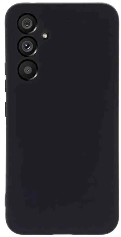 Husă de protecție Helmet Liquid Silicone Samsung A34 (HMTCLSSA34BK), negru