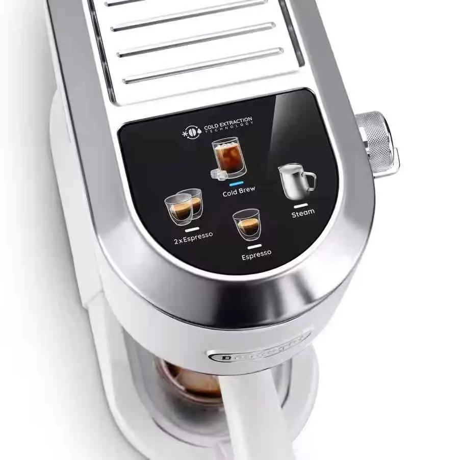 Cafetieră electrică DeLonghi EC890WI, alb
